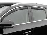 WeatherTech 11-15 Volvo V60 Front and Rear Side Window Deflectors - Dark Smoke - 84579