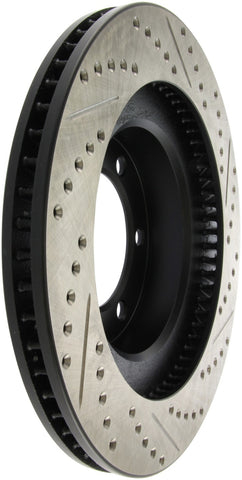 StopTech Slotted & Drilled Sport Brake Rotor - 127.44127R