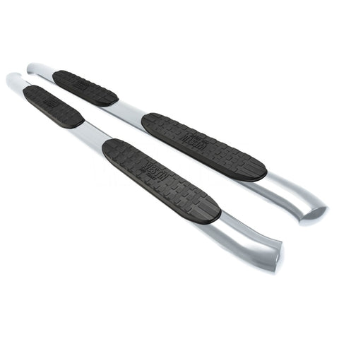 Westin 2022 Toyota Tundra Double Cab PRO TRAXX 4 Oval Nerf Step Bars - Stainless Steel - 21-24220