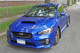 Rally Armor 15-21 Subaru WRX/STI (Sedan ONLY) Black UR Mud Flap w/ Light Blue Logo - MF32-UR-BLK/LBL