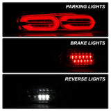 Spyder Chevy Camaro 16-18 Halogen LED Tail Lights Chrome ALT-YD-CCAM16HAL-SEQ-C - 5087225