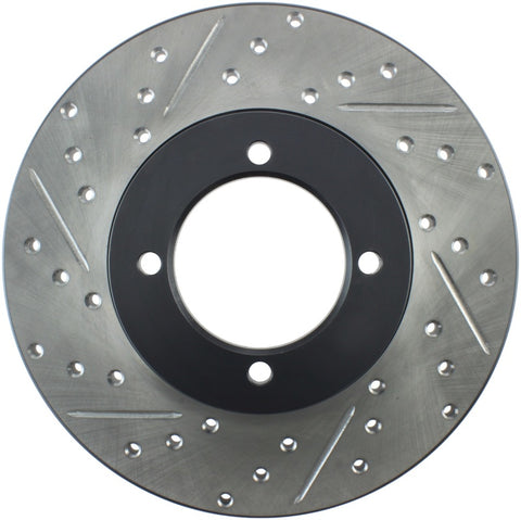 StopTech Slotted & Drilled Sport Brake Rotor - 127.42011R