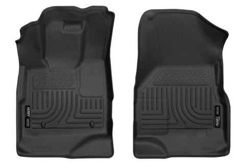 Husky Liners 10-17 GM Equinox/Terrain X-Act Contour Front Black Floor Liners - 55281