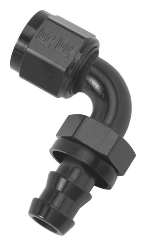 Russell Performance -10 AN Twist-Lok 90 Degree Hose End (Black) - 624183