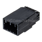 NAMZ AMP Multilock 4-Position Male Wire Cap Housing (HD 73104-96BK) - NA-174929-2