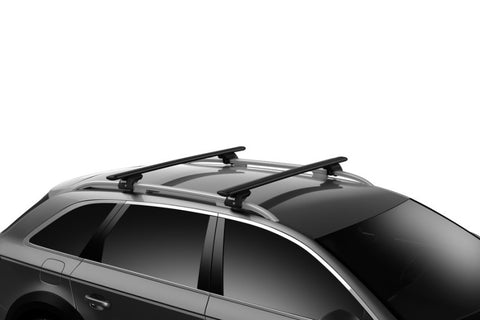 Thule WingBar Evo 135 Load Bars for Evo Roof Rack System (2 Pack / 53in.) - Black - 711420