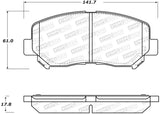 StopTech Street Brake Pads - Front - 308.16401