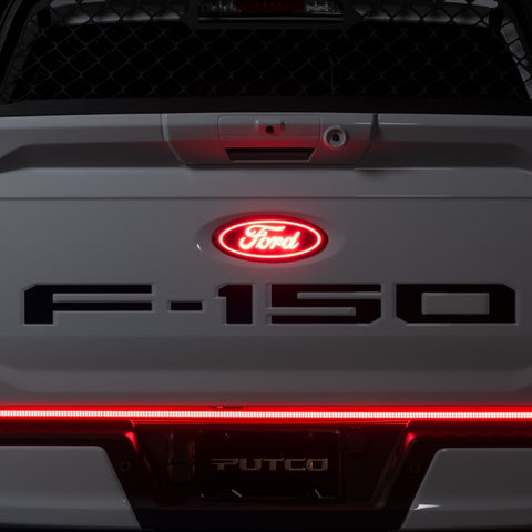 Putco 15-20 Ford F-150 Rear Luminix Ford LED Emblem (Does not Fit Platinum or Limited) - 92604