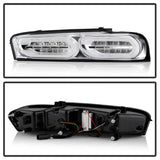 Spyder Chevy Camaro 16-18 Halogen LED Tail Lights Chrome ALT-YD-CCAM16HAL-SEQ-C - 5087225