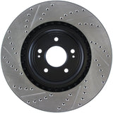 StopTech Slotted & Drilled Sport Brake Rotor - 127.46076L