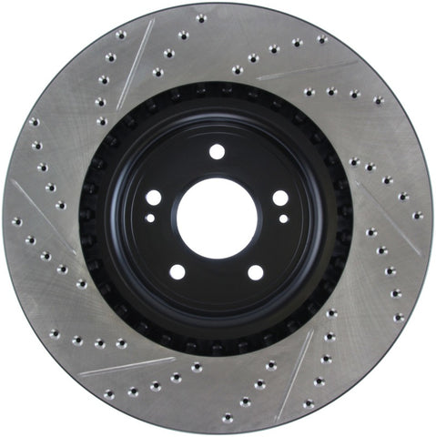 StopTech Slotted & Drilled Sport Brake Rotor - 127.46076L