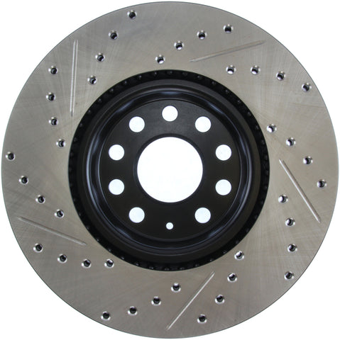 StopTech Slotted & Drilled Sport Brake Rotor - 127.33098L