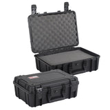 Go Rhino XVenture Gear Hard Case w/Foam - Medium 18in. / Lockable / IP67 - Tex. Black - XG181407F