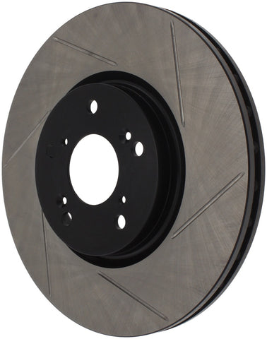 StopTech Power Slot Slotted 04-08 Accura TL (Brembo Caliper) Front Left Rotor - 126.40062SL