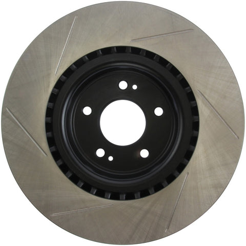 StopTech Power Slot 10 Hyundai Genesis Coupe Track Front Left Slotted Rotor - 126.51036SL