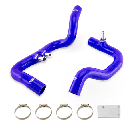 Mishimoto 2018+ Jeep Wrangler JL / Gladiator JT 3.6L AT Blue Silicone Radiator Coolant Hose Kit - MMHOSE-JLP-18ABL