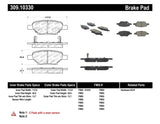 StopTech Performance Brake Pads - 309.10330