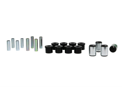 Whiteline 90-05 Mazda Miata (NA/NB Chassis) Front Control Arm Bushing Kit - WEK098