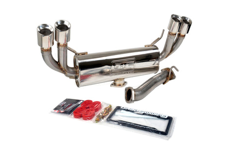 GrimmSpeed 11-14 Subaru WRX / 08-14 Subaru STI Hatch Non-Resonated Catback Exhaust System - 070048