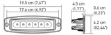 Hella Value Fit Mini 6in LED Light Bar - Flood - 357203031