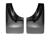 WeatherTech 14+ Dodge Ram 2500 / 3500 No Drill Mudflaps - Black - 110045