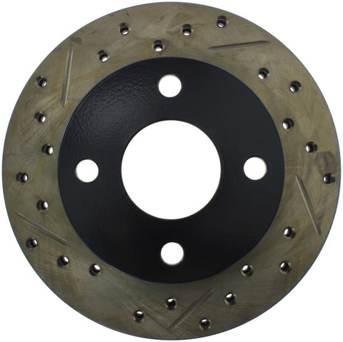 StopTech Slotted & Drilled Sport Brake Rotor - 127.61001R