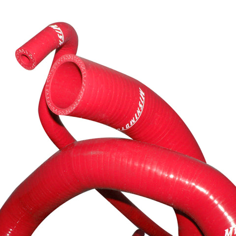 Mishimoto 05-06 Ford Mustang GT V8 / 05-10 GT500 Red Silicone Hose Kit - MMHOSE-MUS-05RD