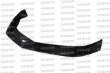 Seibon 11-12 Honda CRZ (ZF1) TV-Style Carbon Fiber Front Lip - FL1112HDCZ-TV