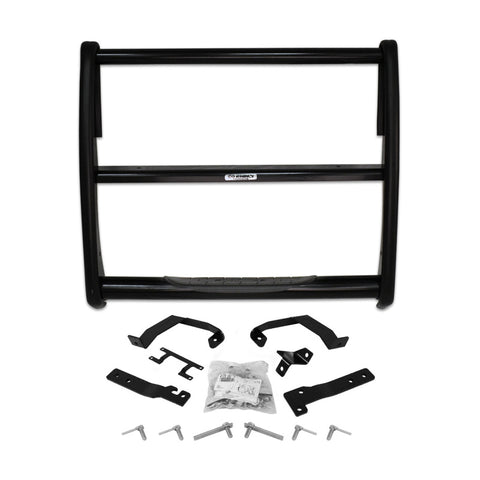 Go Rhino 17-19 Ford F-250/F-350 Super Duty 3000 Series StepGuard - Black (Center Grille Guard Only) - 3373B