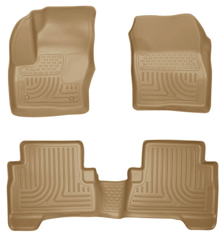 Husky Liners 2013 Ford Escape WeatherBeater Combo Tan Floor Liners - 99743