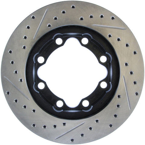 StopTech Slotted & Drilled Sport Brake Rotor - 127.66026L