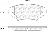 StopTech Street Touring 04-07 RX-8 Front Pads - 308.10090