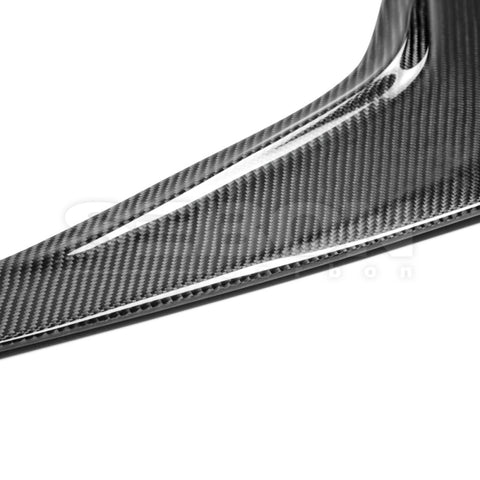 Seibon 14 Lexus IS250/350 F Sport TP-Style Carbon Fiber Front Lip - FL14LXIS-TP