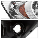 xTune 04-05 Honda Civic (Excl Hatchback/Si) OEM Style Headlights - Chrome (HD-JH-HC04-4D-AM-C) - 9042713