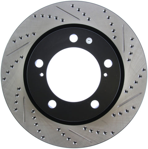 StopTech Slotted & Drilled Sport Brake Rotor - 127.44162L