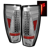 Spyder Chevy Avalanche 02-06 LED Tail Lights Chrome ALT-YD-CAV02-LED-C - 5001078