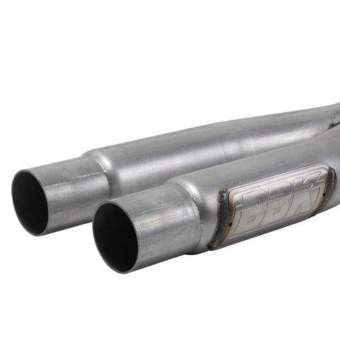 BBK 15-20 Ford Mustang GT 5.0L Resonator Delete X-Pipe (For Use w/Shorties Or Stock Manifolds) - 1818