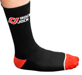 RockJock Socks Black w/ Red and White Logo - RJ-717001-1