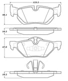 StopTech Performance Brake Pads - 309.12670