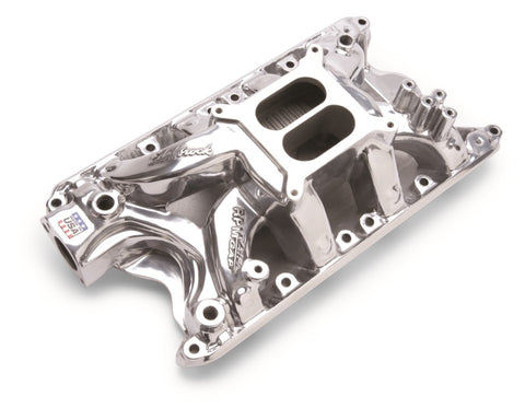 Edelbrock Polished Ford 351 RPM Air Gap Manifold - 75811