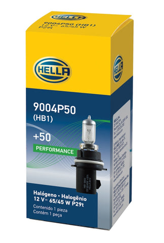 Hella Bulb 9004 12V 65/45W P29T T4625 +50 - 9004P50