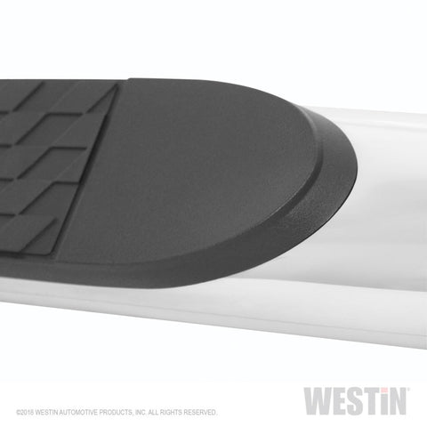 Westin 19-23 RAM 1500 Quad Cab (Excl. 2019+ Classic) Platinum 4 Oval Nerf Step Bars - SS - 21-4090