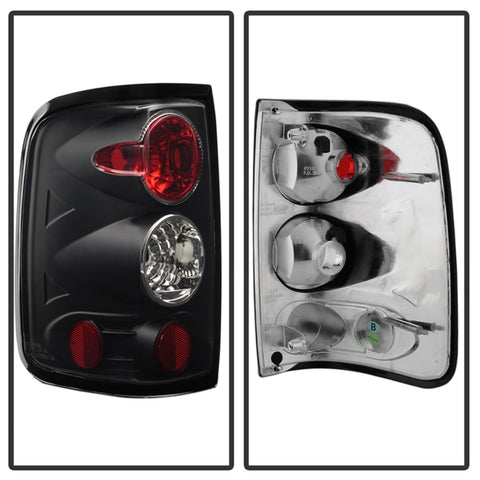 Spyder Ford F150 side 04-08 (Not Fit Heritage & SVT)Euro Tail Lights Blk ALT-YD-FF15004-BK - 5003195