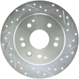 StopTech Select Sport 04-08 Acura TL Drilled & Slotted Rear Driver Side Sport Brake Rotor - 227.40061L