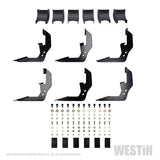 Westin 2019 Chevrolet Silverado/Sierra 1500 Crew Cab R5 Nerf Step Bars - Black - 28-51275