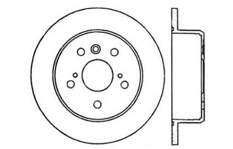 StopTech Drilled Sport Brake Rotor - 128.44126R