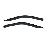 Westin 2007-2013 Chevy Silverado 1500 Standard Cab Wade Slim Wind Deflector 2pc - Smoke - 72-39464