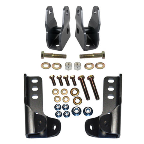 Synergy 07-18 JeepWrangler JK/JKU Front Lower Shock Extension Brackets - 8015