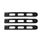 DV8 Offroad 2007-2018 Jeep JK Black Slot Style Door Handle Inserts - Set Of 3 - D-JP-190026-BK-3