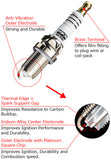 HKS 08 Lancer Evolution GSR/MR M-Series Spark Plugs (Heat Range 9) - 50003-M45XL